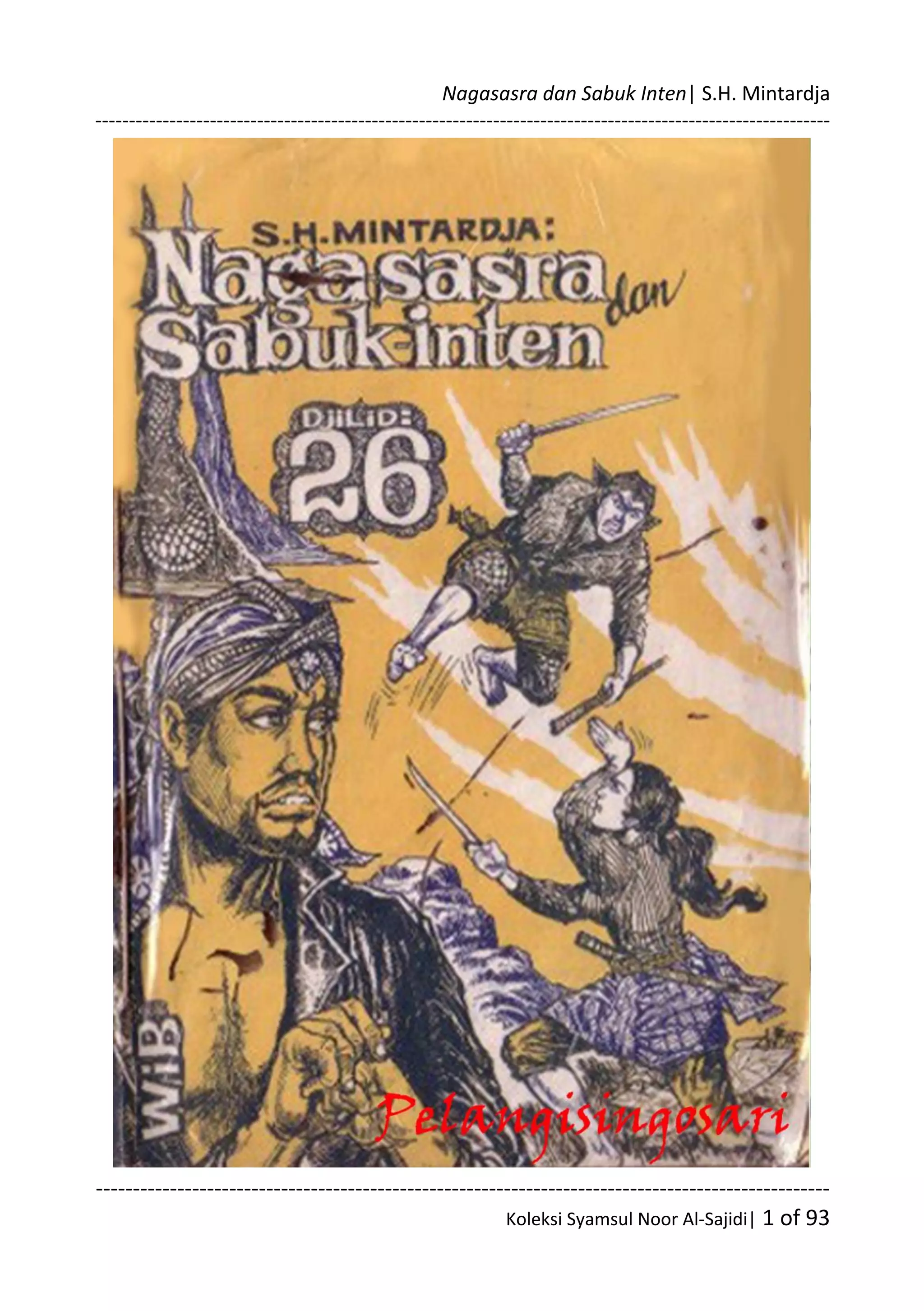 26 Nagasasra dan Sabuk Inten_Singgih Hadi Mintardja | PDF