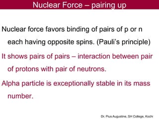 26 pius augustine nucleus and radioactivity | PPT