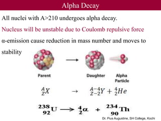 26 pius augustine nucleus and radioactivity | PPT