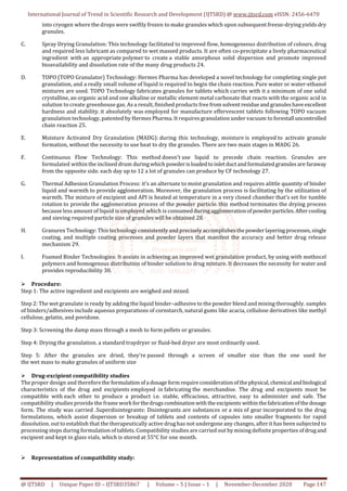 Preparation and Evaluation of Immediate Release Tablets | PDF