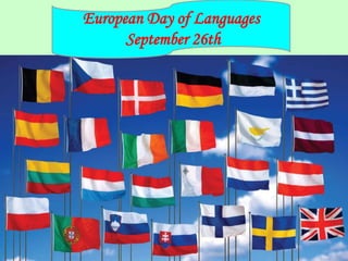European Day of Languages
September 26th
 