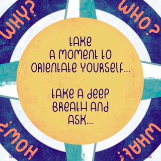 take


A moment to
orientate yourself...


take a deep


breath and


ask...
Hester ScholtZ @sticky.presentations
 