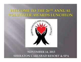 26th annual val luncheon