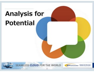 Copyright © NTT Communications Corporation. All rights reserved. 20
Analysis  for 
Potential
 