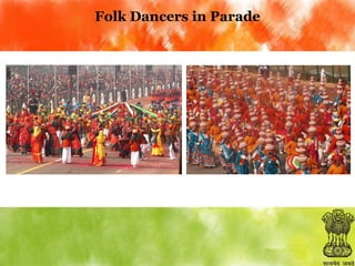 Folk Dancers in Parade

 