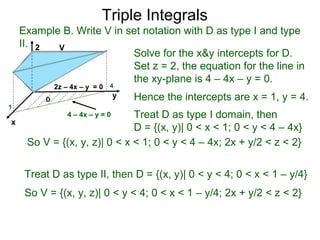 Triple Integral Types 26 triple integrals | PPT
