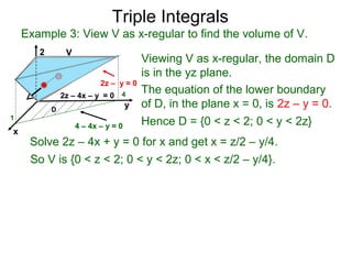 26 triple integrals | PPT