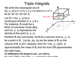 26 triple integrals | PPT