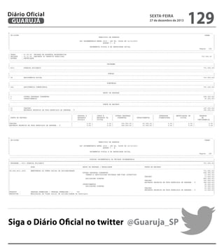 Suplemento do Diário Oficial do Dia (Parte 2) - 27/12/2013