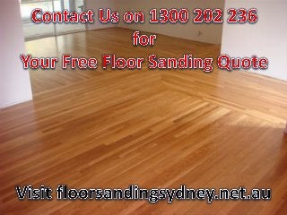 Floor Sanding FRENCHS FOREST - Call 1300 202 236 for a Free Quote