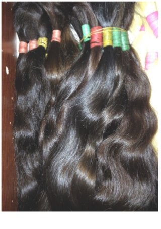 Medium Brown Natural Human Hair from Eastern Europe and Russia. Very Fine Soft With Cuticles Same Direct Virgin Hair. Expensive and Rare Hair Bundles.