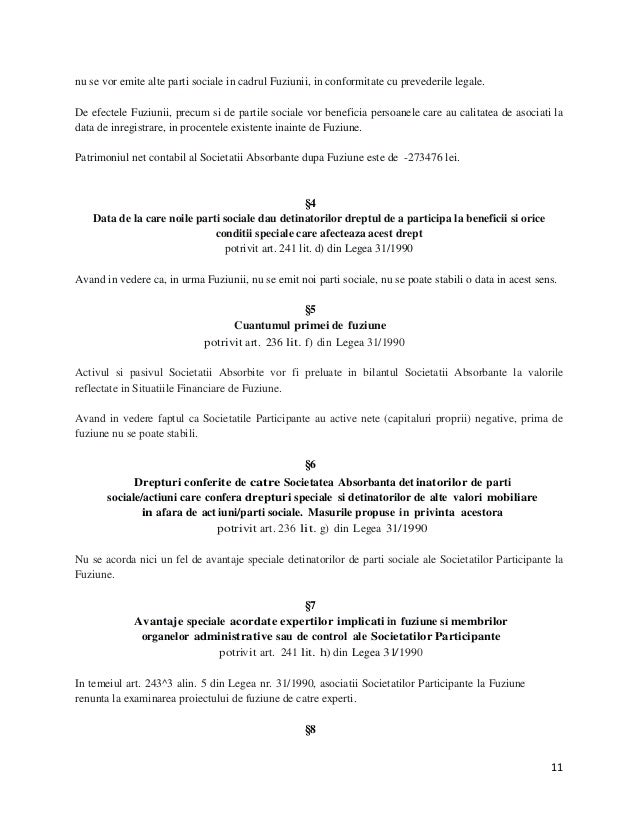 27 05 2015 Proiect De Fuziune V4