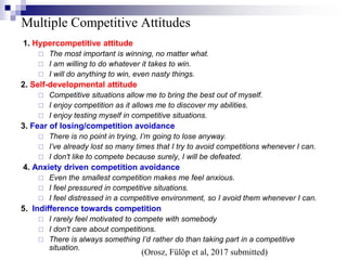 Is it good or bad to be competitive - Márta Fülöp | PPTX