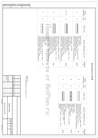 Пример архитектурного проекта АР бани из бревна