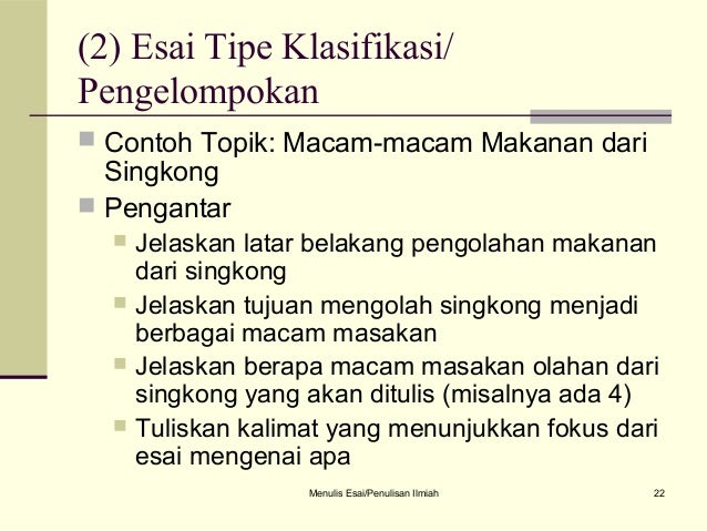 Contoh Esai Batik - Contoh Yuk