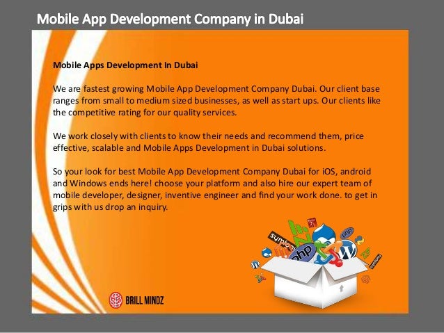Mobile App Development Companies Dubai