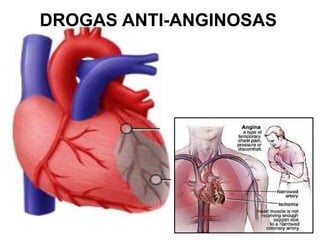 DROGAS ANTI-ANGINOSAS
 
