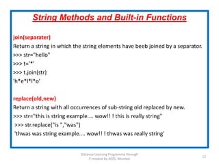 Python string module number 27 with examples | PPT