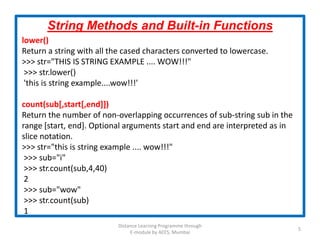 Python string module number 27 with examples | PPT