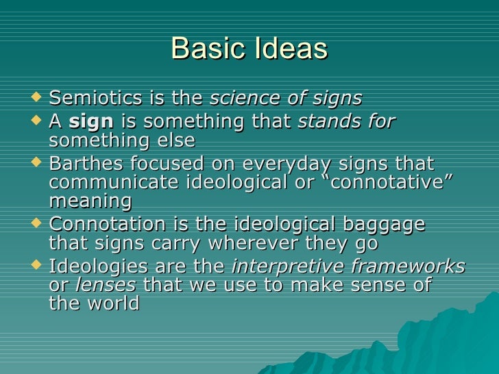 Semiotics