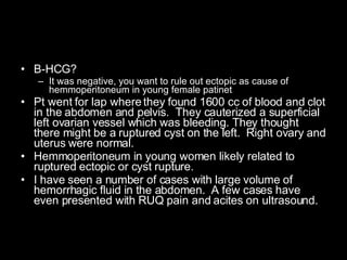 27 Year Old Female With Abdominal Pain | PPT