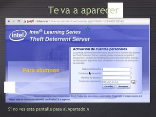 Te va a aparecer
Si no ves esta pantalla pasa al Apartado A
 