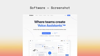 Software — Screenshot
 