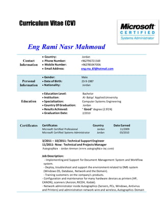 Eng Rami CV_Eng_Rami_Tobasi_080117 | DOCX