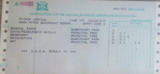 a level certificate