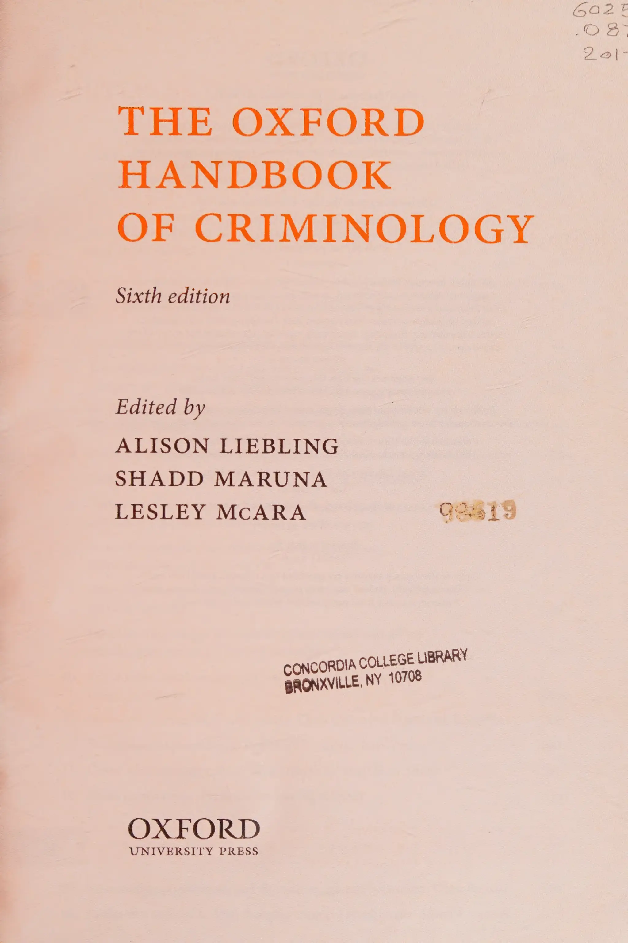 語学・辞書・学習参考書 The Oxford Handbook of Criminology The Oxford Handbook of Criminology by Mike Maguire | Goodreads