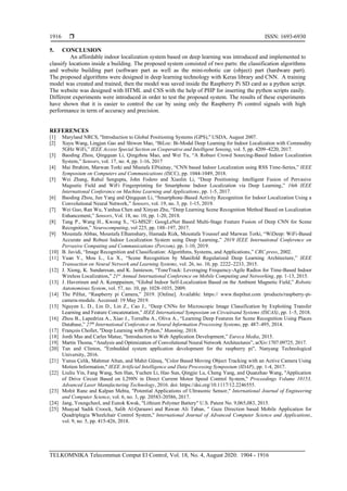 Software engineering model based smart indoor localization system using ...