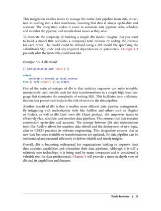 Analytics Engineering With Sql And Dbt Building Meaningful Data Models ...