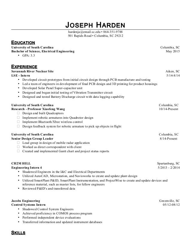 resume 2015