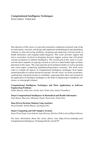 Data Driven Decision Making using Analytics (Computational Intelligence ...