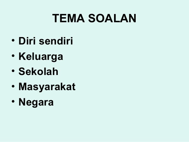 Panduan Menjawab Bahasa Melayu Kertas 1 SPM