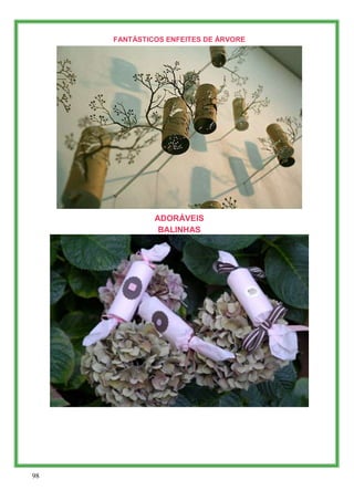 FANTÁSTICOS ENFEITES DE ÁRVORE




              ADORÁVEIS
               BALINHAS




98
 