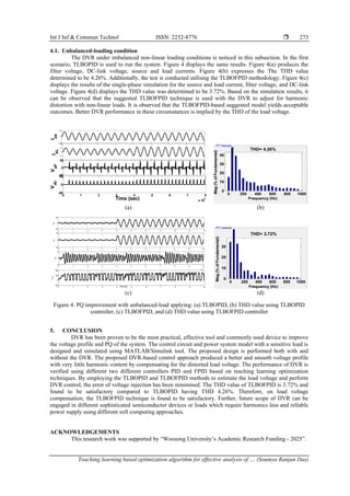 Teaching learning based optimization algorithm for effective analysis ...