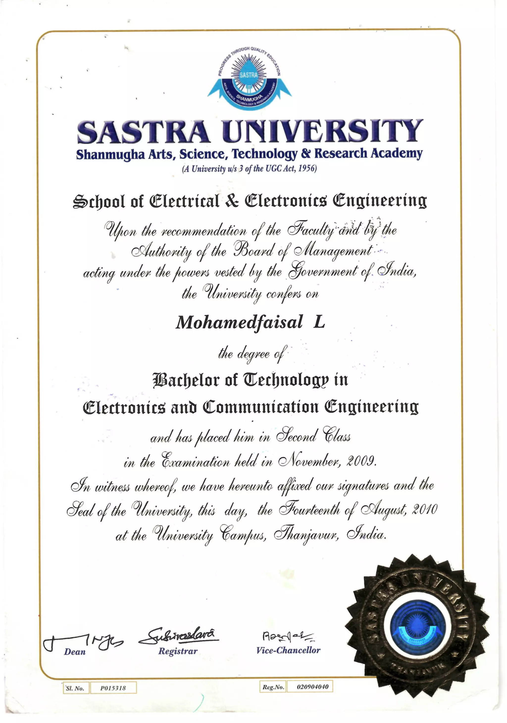 Attested Degree | PDF