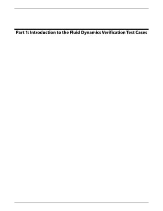 Ansys 2023 R1 Fluid Dynamics Verification Manual Ansys | PDF