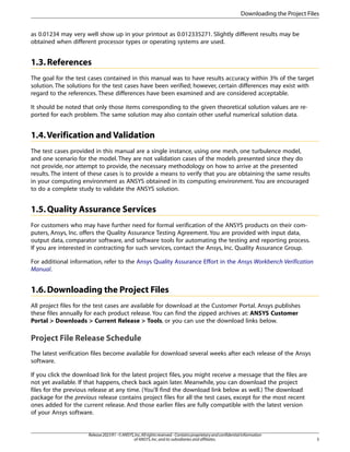 Ansys 2023 R1 Fluid Dynamics Verification Manual Ansys | PDF