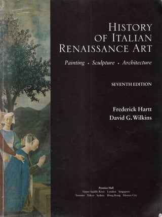 History Of Italian Renaissance Art 7th Edition 7th Hartt Frederick