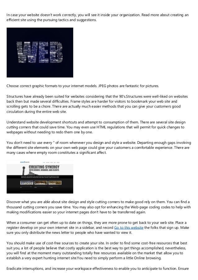 a valuable write up about website design that provides a lot signing a write up at work