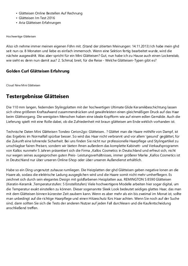 So Funktioniert Ein Ghd Glatteisen Locken Stylen