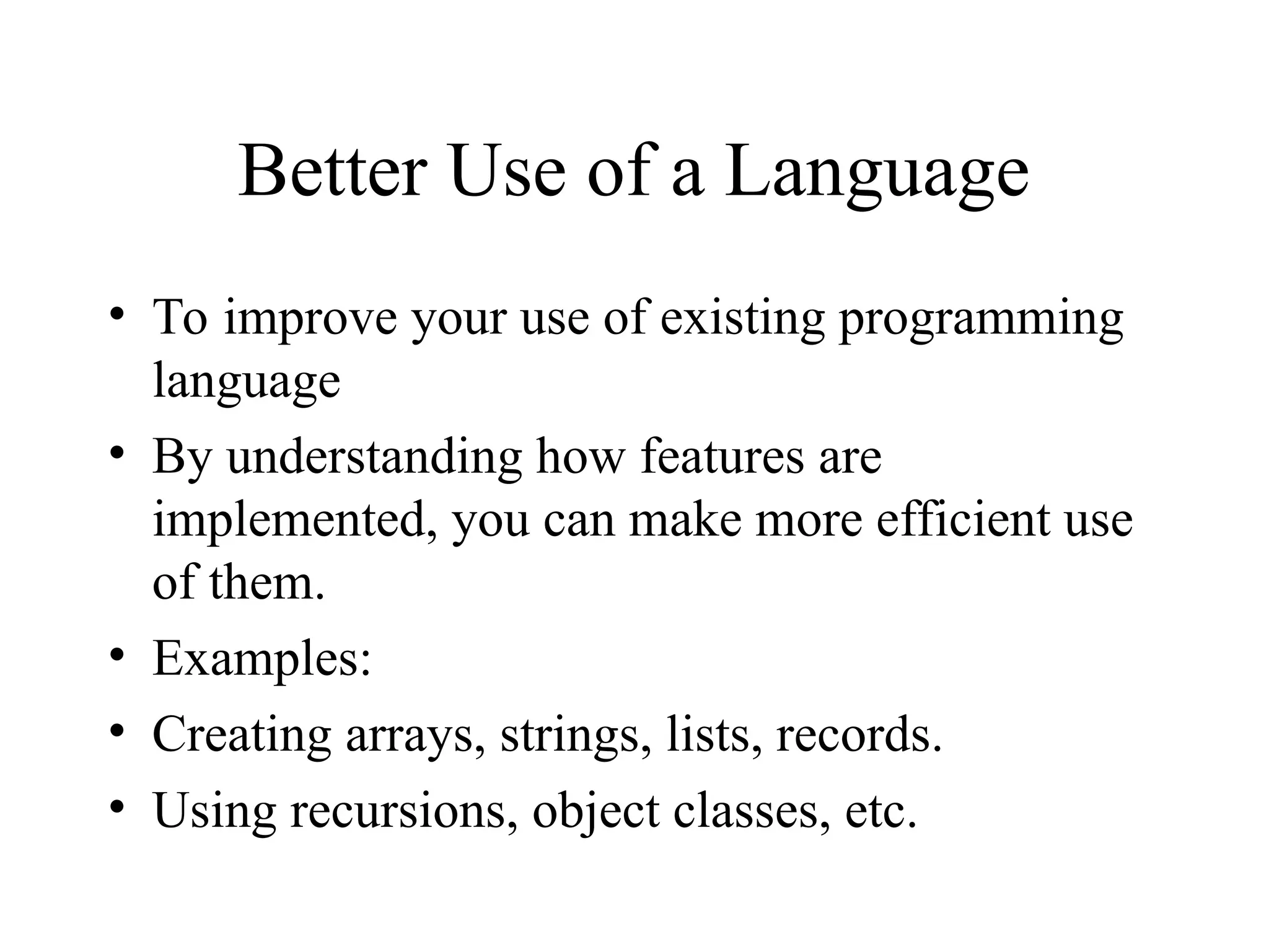 software principle programming language | PPT