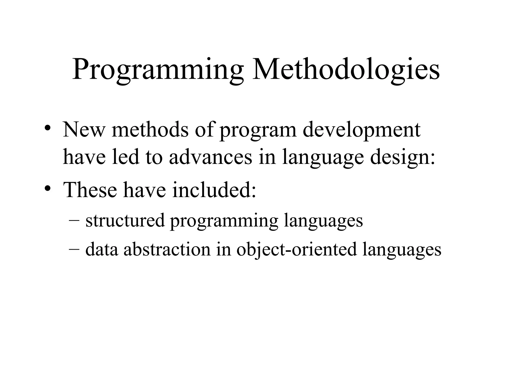 software principle programming language | PPT