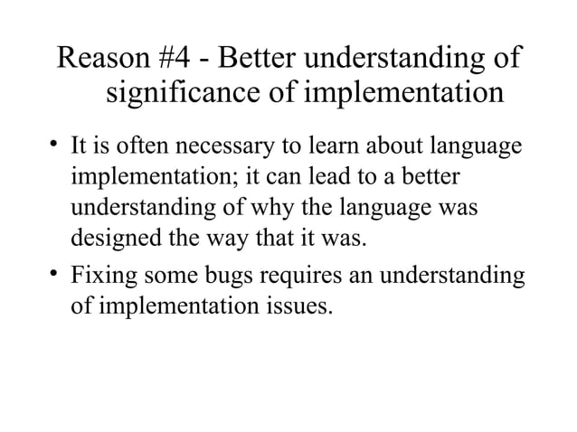 software principle programming language | PPT