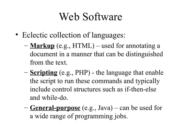 software principle programming language | PPT