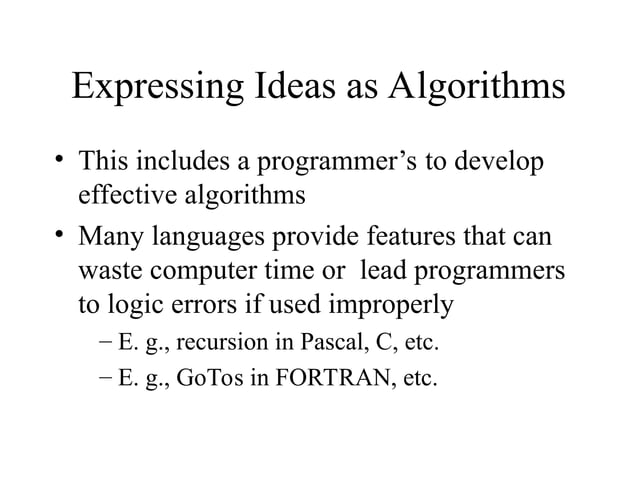 software principle programming language | PPT