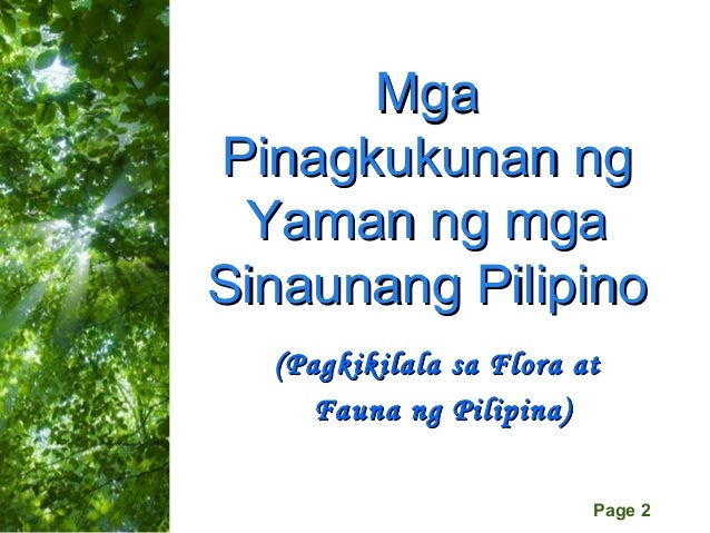 pinagkukunan ng yaman