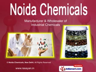 Manufacturer & Wholesaler of
                      Industrial Chemicals




© Noida Chemicals, New Delhi, All Rights Reserved


         www.rasayan.in
 